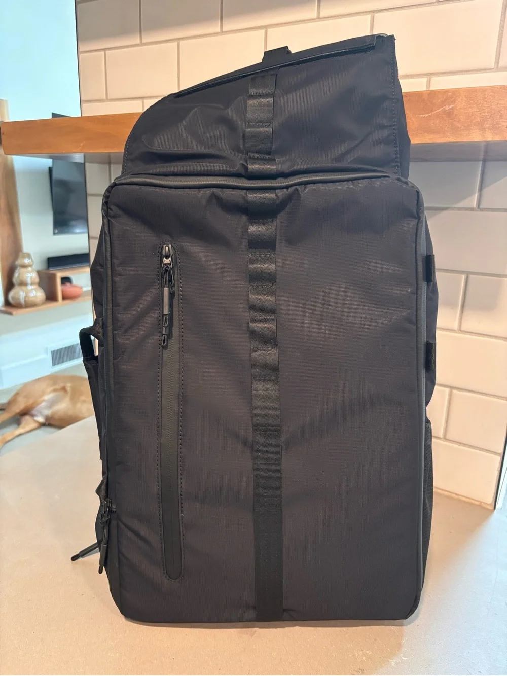 Simp Design Flexy Pro Travel Backpack — BLACK | NWT